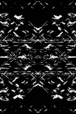 Siyah beyaz monokrom eski grunge vintage eskimiş arka plan soyut antika desenli retro model