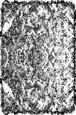 Siyah beyaz monokrom eski grunge vintage eskimiş arka plan soyut antika desenli retro model