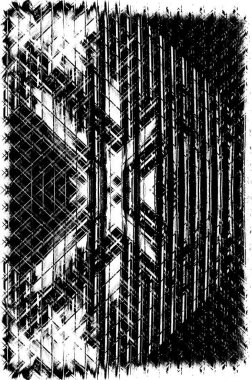 Siyah beyaz monokrom eski grunge vintage eskimiş arka plan soyut antika desenli retro model