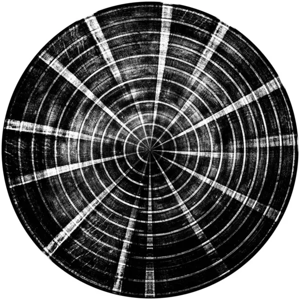Висока Якість Чорно Білий Круглий Фон Гранжева Текстура — стокове фото