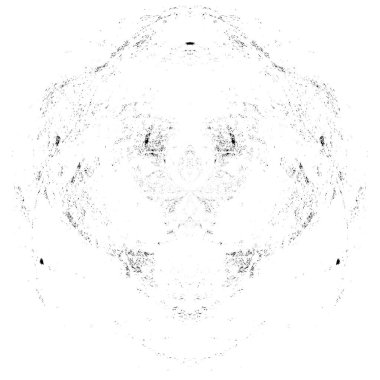 Koyu Grunge Geometrik Deseni