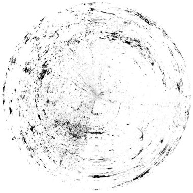 Koyu Grunge Geometrik Deseni