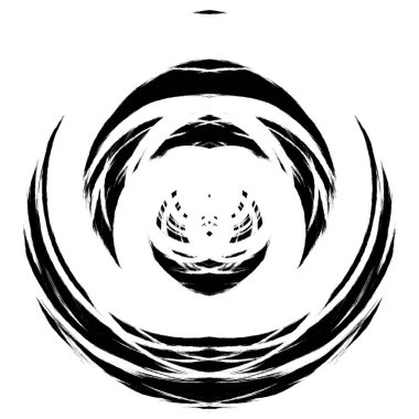 Koyu Grunge Geometrik Deseni