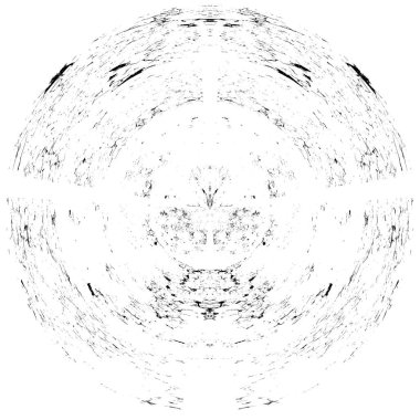 Koyu Grunge Geometrik Deseni