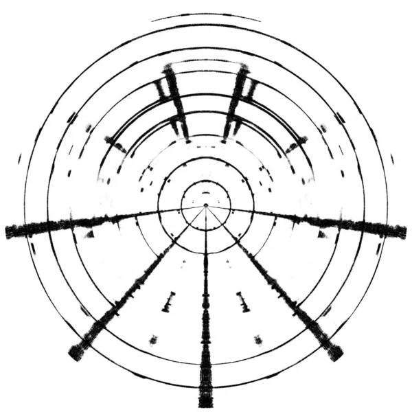 Sötét Grunge geometriai minta — Stock Fotó