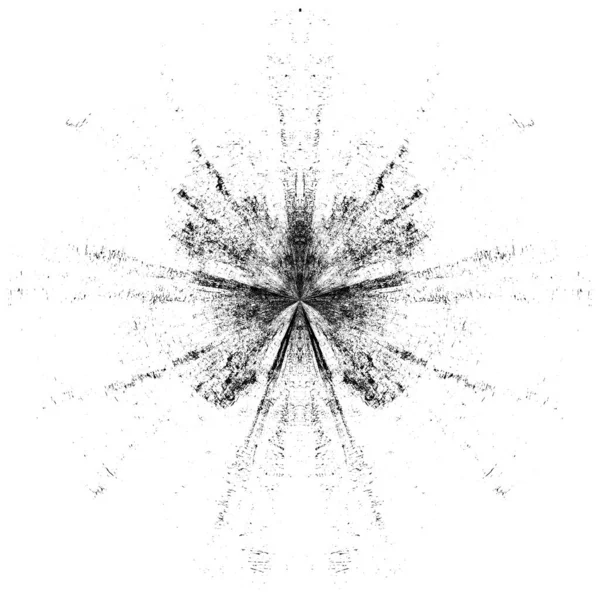 Koyu Grunge Geometrik Deseni