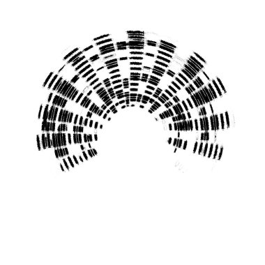 Koyu Grunge Geometrik Deseni