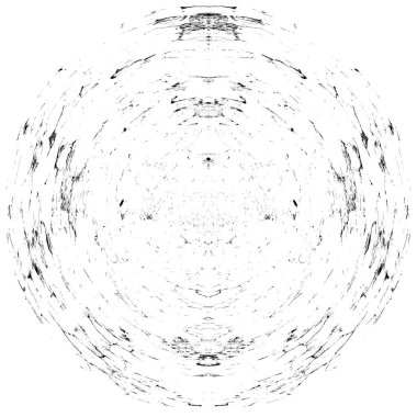 Koyu Grunge Geometrik Deseni