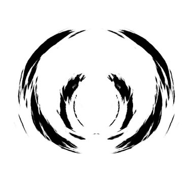 Koyu Grunge Geometrik Deseni