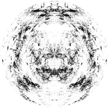 Koyu Grunge Geometrik Deseni