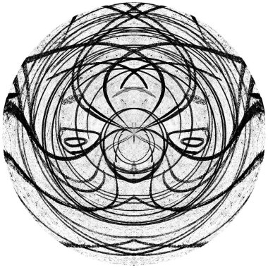 Siyah beyaz monokrom eski grunge vintage eskimiş arka plan soyut antika desenli retro model