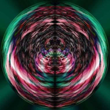 Koyu Grunge Geometrik Deseni