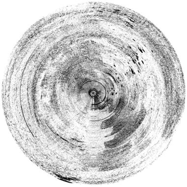 Koyu Grunge Geometrik Deseni