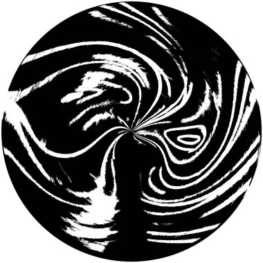 Koyu Grunge Geometrik Deseni