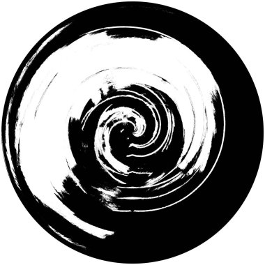 Koyu Grunge Geometrik Deseni