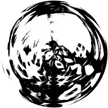 Siyah beyaz monokrom eski grunge vintage eskimiş arka plan soyut antika desenli retro model