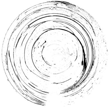 Koyu Grunge Geometrik Deseni