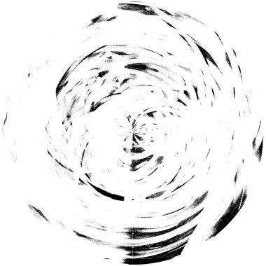 Koyu Grunge Geometrik Deseni