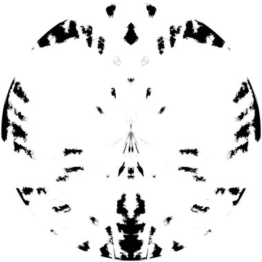 Koyu Grunge Geometrik Deseni