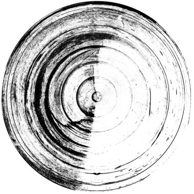 Koyu Grunge Geometrik Deseni