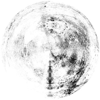 Koyu Grunge Geometrik Deseni