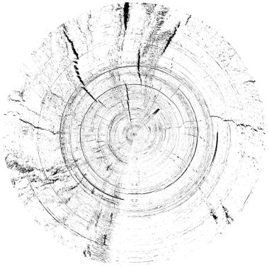 Koyu Grunge Geometrik Deseni