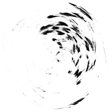 Koyu Grunge Geometrik Deseni