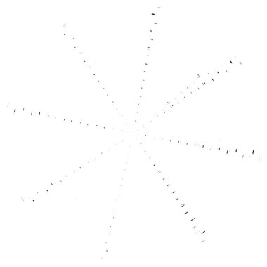 Koyu Grunge Geometrik Deseni