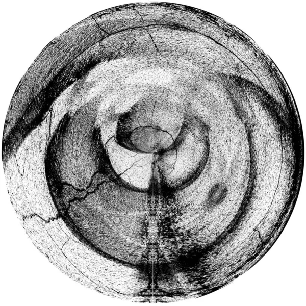 Чорно Білий Монохромний Старий Гранжевий Старовинний Вивітрений Фон Абстрактна Антична — стокове фото