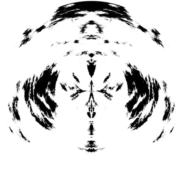 Koyu Grunge Geometrik Deseni