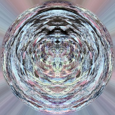 Koyu Grunge Geometrik Deseni