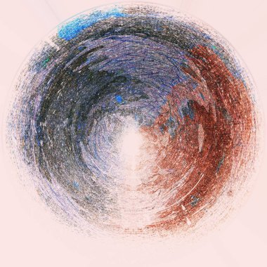 Vintage Stil Elemanları ile Küresel Grunge Arka Plan. Yaşlı Benekli Fon. Renkli Boya Dağınık Desen