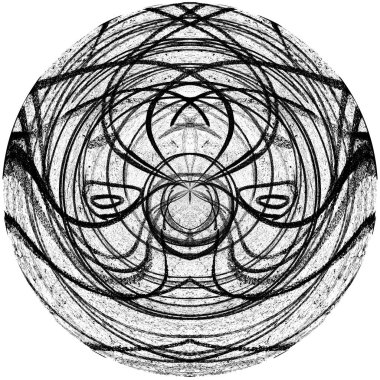 Retro Soyut Geometrik Arkaplan