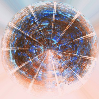 Vintage Stil Elemanları ile Küresel Grunge Arka Plan. Yaşlı Benekli Fon. Renkli Boya Dağınık Desen