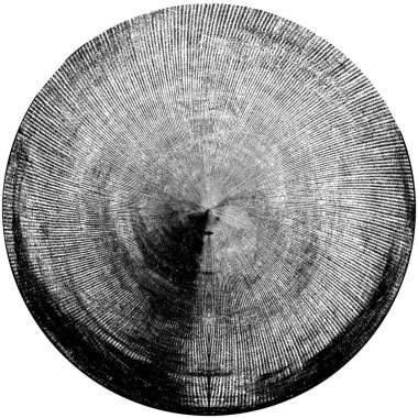 Koyu Grunge Geometrik Deseni