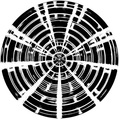 Vignette koyu arkaplanı çizdi