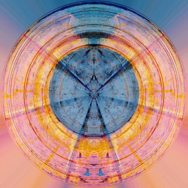 Işık çizgileri soyut arkaplan ile renklidir