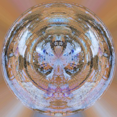 Soyut simetrik duvar arka plan