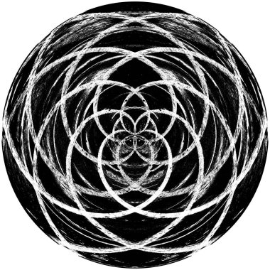 Gelecekçi soyut grunge geometrik modern desen