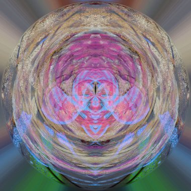 Soyut simetrik duvar arka plan