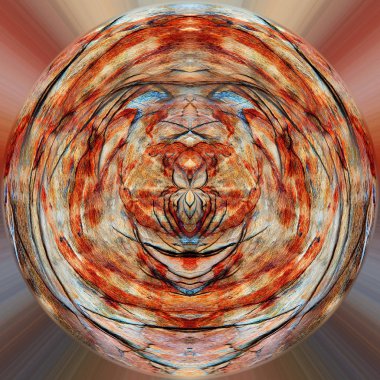 eski simetrik renk arkaplanı