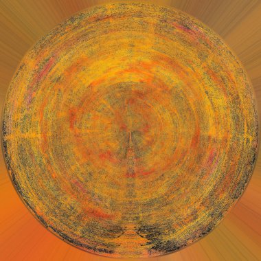 Koyu Grunge Geometrik Deseni
