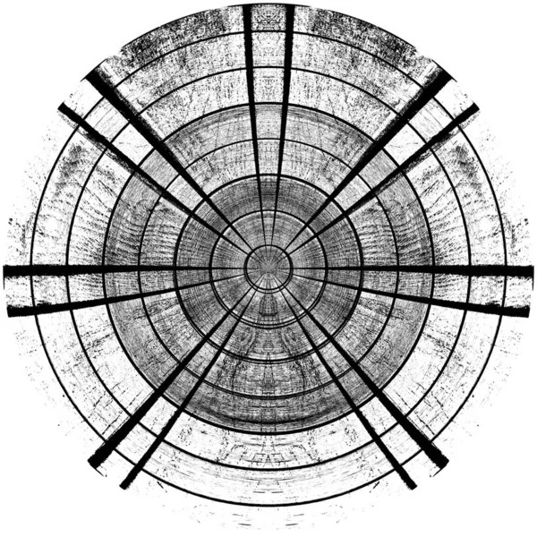 Fondo geométrico abstracto retro — Foto de Stock