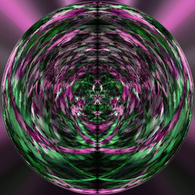 Retro Soyut Geometrik Arkaplan