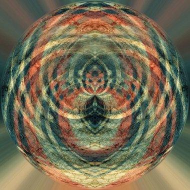 Simetrik desenli grunge renk dokusu