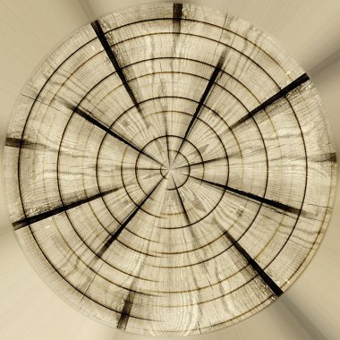 Koyu Grunge Geometrik Deseni