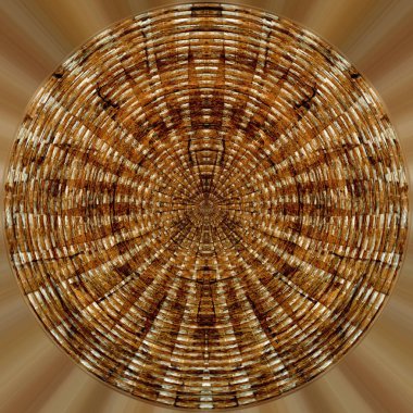 Işık çizgileri soyut arkaplan ile renklidir