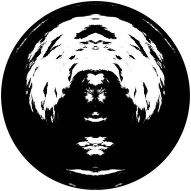 Vignette koyu arkaplanı çizdi