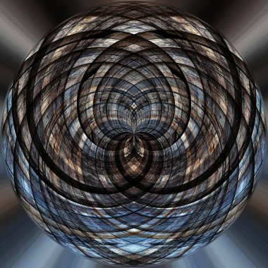 Koyu Grunge Geometrik Deseni