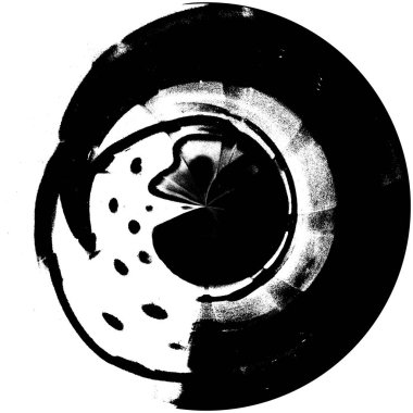 Siyah beyaz monokrom eski grunge vintage eskimiş arka plan soyut antika desenli retro model